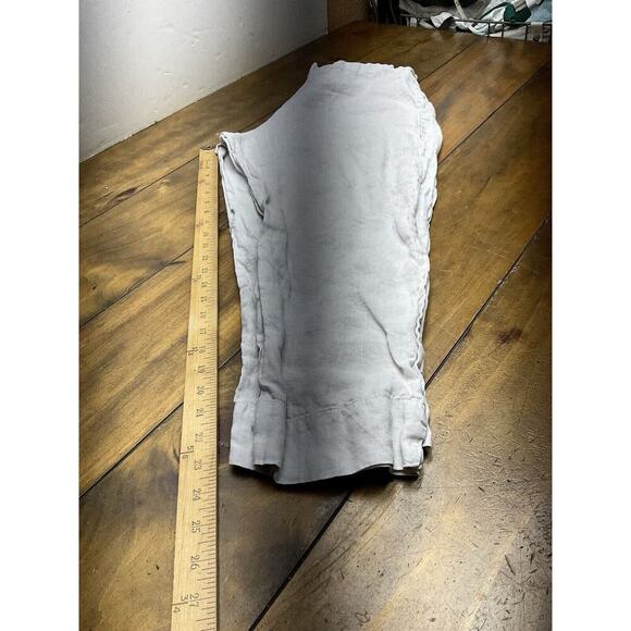 Bryn Walker Pants Womens Size Large Off White Stretch Waist Linen - Picture 9 of 9